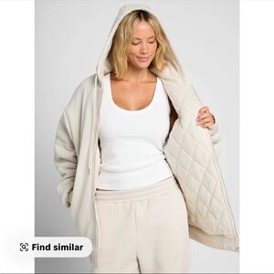 Cozy Cream Hooded Jacket